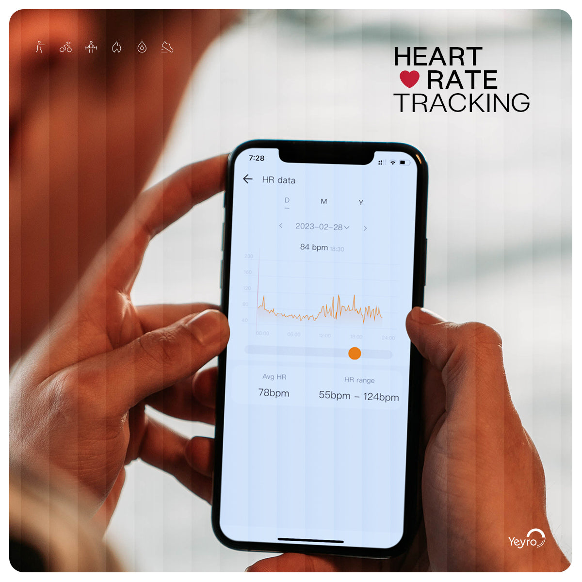 Yeyro Ring Pro - Sleep Monitoring and Health Tracking