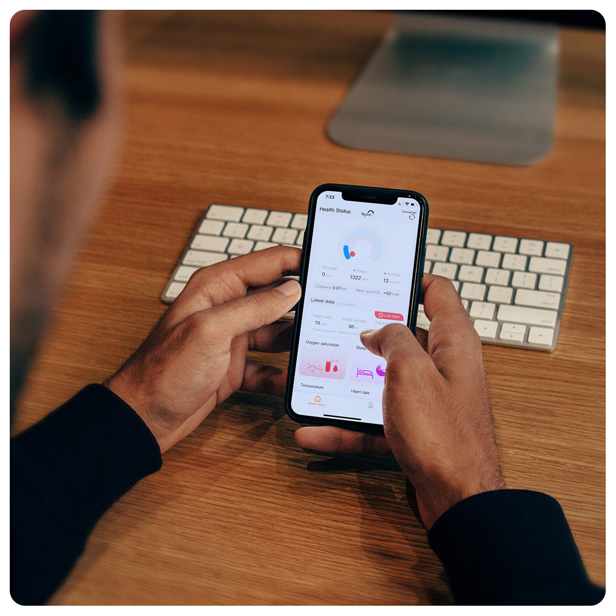 Yeyro Ring Pro - Sleep Monitoring and Health Tracking