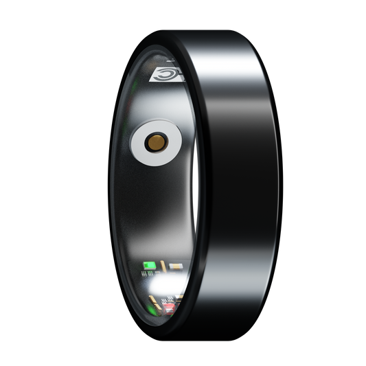 Yeyro Ring X -  Smart ring for health, fitness and sleep, weighing 2.5 grams only. Very thin, slim and light.