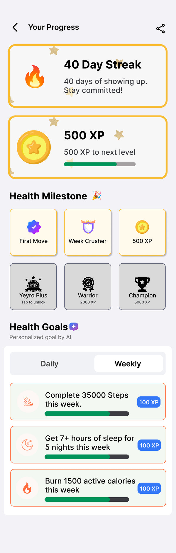 Stay Motivated with Rewards 5