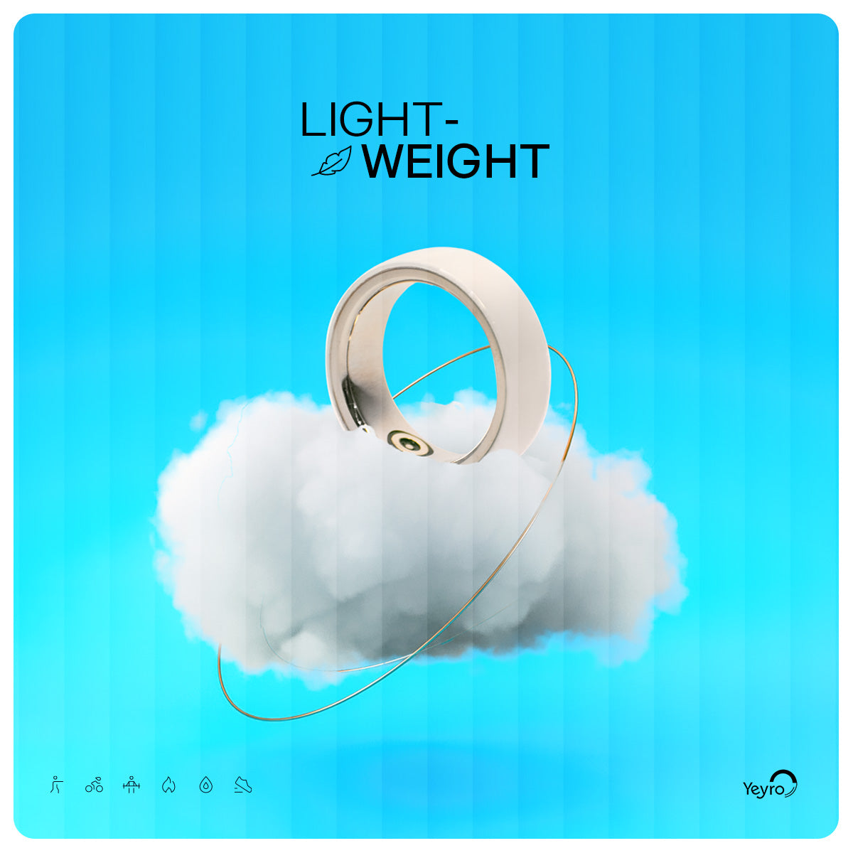 Yeyro Ring Pro - Sleep Monitoring and Health Tracking